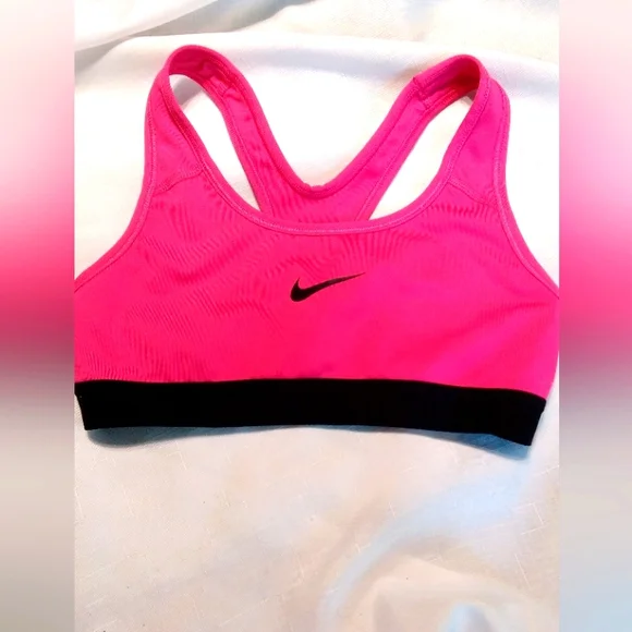 2/$15 Nike Dri Fit Sports Bra 650831-618 - Picture 1 of 4